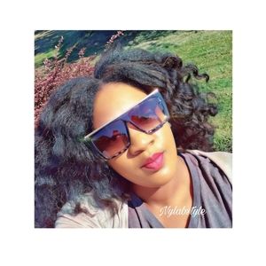 Square Black Leopard Frames